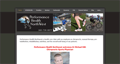 Desktop Screenshot of performancehealthnw.com
